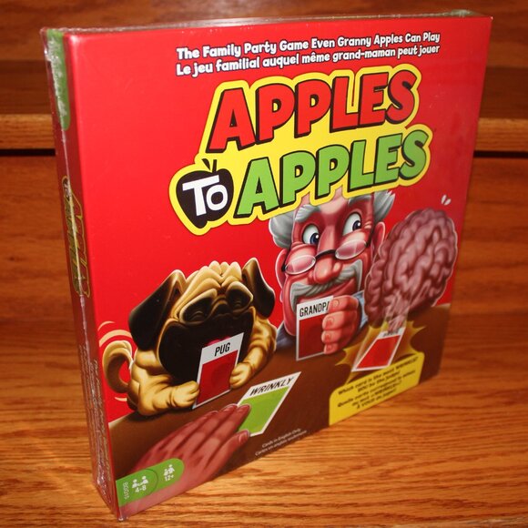 3/$77❤️new sealed Apples To Apples family party game Mattel Games - Picture 1 of 8